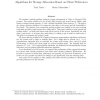Algorithms for storage allocation based on client preferences