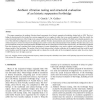 Ambient vibration testing and structural evaluation of an historic suspension footbridge