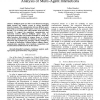 An abstract representation model for evolutionary analysis of multi-agent interactions