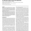 An alternative model of amino acid replacement