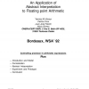 An Application of Abstract Interpretation to Floating Point Arithmetic