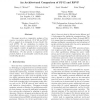 An Architectural Comparison of ST-II and RSVP