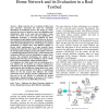An Architectural Model to Provide QoS in a Home Network and its Evaluation in a Real Testbed