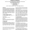 An efficient SVM-GA feature selection model for large healthcare databases
