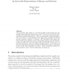 An Executable Representation of Distance and Direction