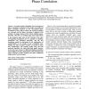 An Image Mosaics Algorithm Based on Improved Phase Correlation