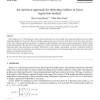 An omission approach for detecting outliers in fuzzy regression models