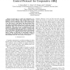 Analysis of a Distributed Queuing Medium Access Control Protocol for Cooperative ARQ