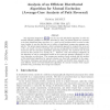 Analysis of an Efficient Distributed Algorithm for Mutual Exclusion (Average-Case Analysis of Path Reversal)