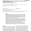 Analysis of feedback loops and robustness in network evolution based on Boolean models