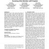 Analysis of noisy time-series signals with GA involving viral infection with tropism