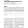 Anonymous communication in overlay networks