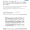 Application of a correlation correction factor in a microarray cross-platform reproducibility study