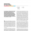 Applications for data hiding