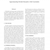 Approximating module semantics with constraints