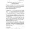 Approximation Algorithms for Minimum K-Cut