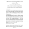 Approximation of Gaussian process regression models after training