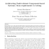 Architecting Fault-tolerant Component-based Systems: from requirements to testing