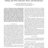 Asymptotic SER Analysis of EGC and SC in Fading and Non-Gaussian Noise and Interference