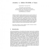Atomicity vs. Infinite Divisibility of Space