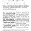 AtPID: Arabidopsis thaliana protein interactome database - an integrative platform for plant systems biology