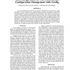 Auto-configuration by File Construction: Configuration Management with newfig