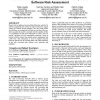 Automated population of causal models for improved software risk assessment