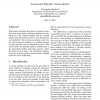 Automated Rhythm Transcription