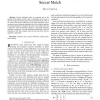Automatic Camera Calibration for Images of Soccer Match