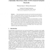 Automatic Recovery of the TTP/A Sensor/Actuator Network