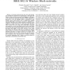 Bandwidth Balancing in Multi-Channel IEEE 802.16 Wireless Mesh Networks