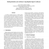 Binding Identities and Attributes using Digitally Signed Certificates