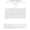 Black-Box Constructions of Protocols for Secure Computation