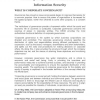 Blending Corporate Governance with Information Security