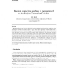 Boolean connection algebras: A new approach to the Region-Connection Calculus