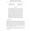 Boosting versus Covering