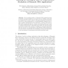 Building an Ontological Base for Experimental Evaluation of Semantic Web Applications