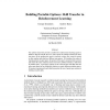 Building Portable Options: Skill Transfer in Reinforcement Learning