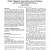 Categorizing web search results into meaningful and stable categories using fast-feature techniques