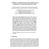 Challenges in Aligning Requirements Engineering and Verification in a Large-Scale Industrial Context