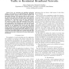 Characterizing high-bandwidth real-time video traffic in residential broadband networks