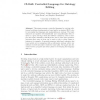 CLOnE: Controlled Language for Ontology Editing