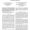 Clustering and visualization of fuzzy communities in social networks
