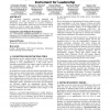 Cockpits for Swiss municipalities: a web based instrument for leadership