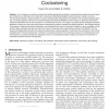 Coclustering of Human Cancer Microarrays Using Minimum Sum-Squared Residue Coclustering