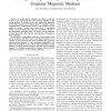 Coding for High-Density Recording on a 1-D Granular Magnetic Medium