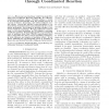 Collective Problem Solving Through Coordinated Reaction