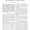Combined QoS scheduling and call admission control algorithm in cellular networks