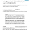 Combining sequence-based prediction methods and circular dichroism and infrared spectroscopic data to improve protein secondary 