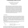 Communicating Mobile Processes